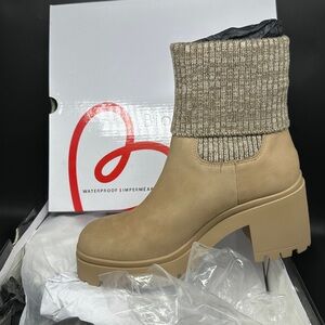 Blondo Waterproof Roary Sandnubuck Women's Boots Size 8.5 New In Box